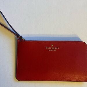 Kate Spade Vibrant Red Clutch